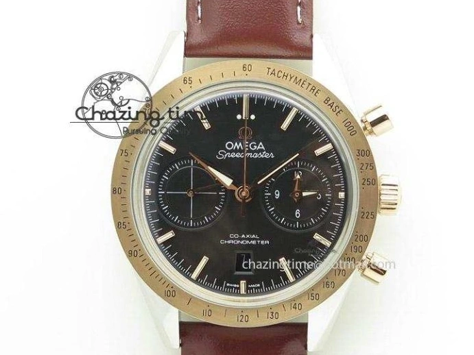 1225 ComfortFit Speedmaster SS “Speedy Tuesday” OMF Best Edition Black Dial on SS Bracelet Manual Winding Chrono Movement 7994